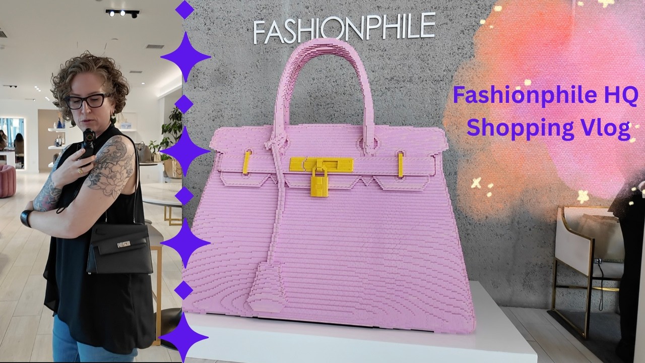 Fashionphile HQ Tour | Rare Bags You Never See in Stores - Hermes Kelly Desordre