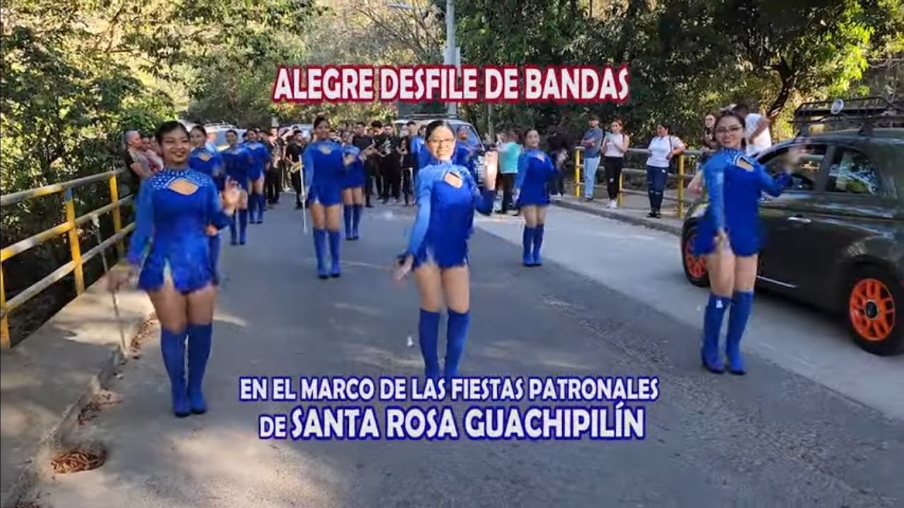 Fiestas en Santa Rosa Guachipilin, Santa Ana, EL SALVADOR 2023.