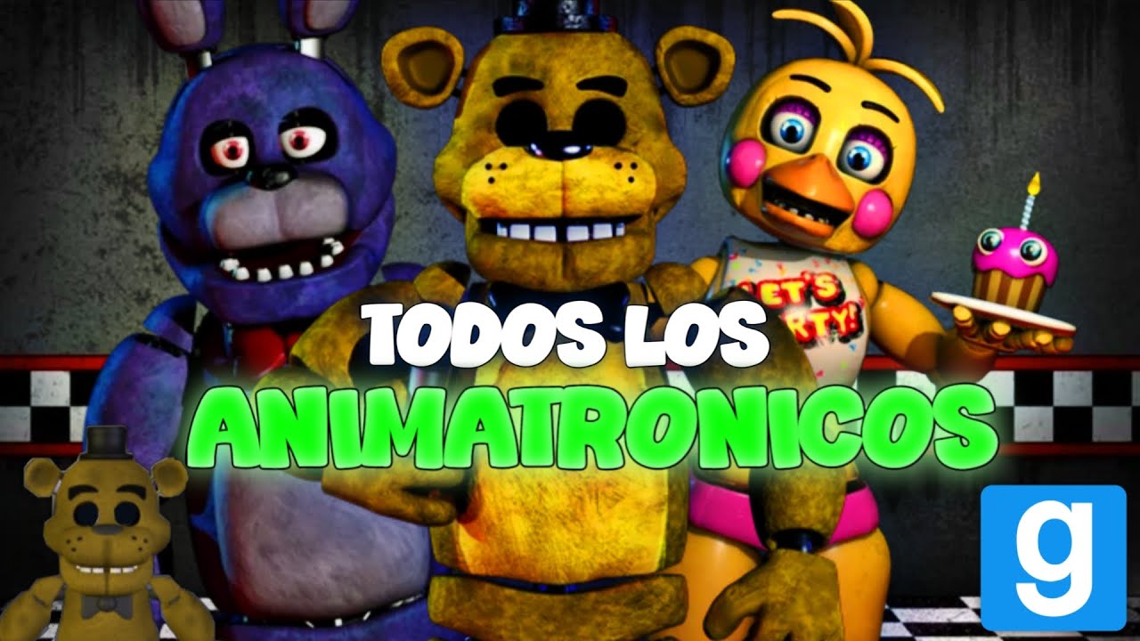 Five night's at Freddy's en Garry's Mod | El junte menos esperado pero el más necesitado 🐥🐰🐻