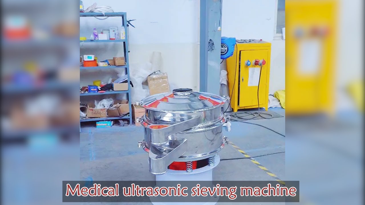 Medical ultrasonic sieving machine