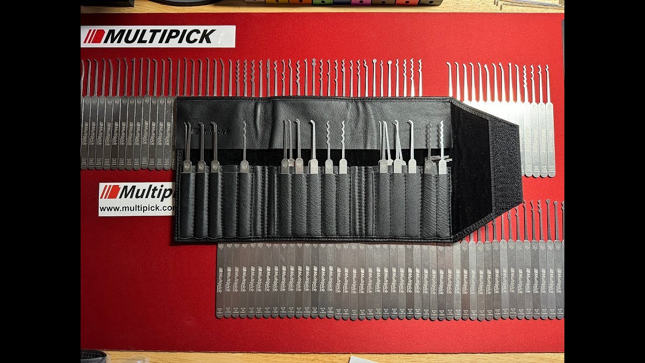 (206) MULTIPICK SANDMAN ADVANCED LOCKPICK SET