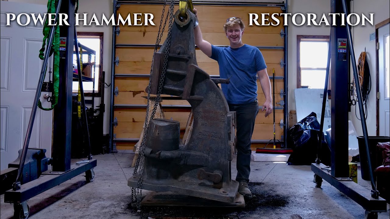 Реставрация молотка Baby Beaudry Power Hammer (часть 1)
