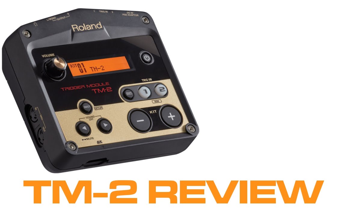 Roland TM2 trigger module Review - Hybrid drumming By Geoff Fry