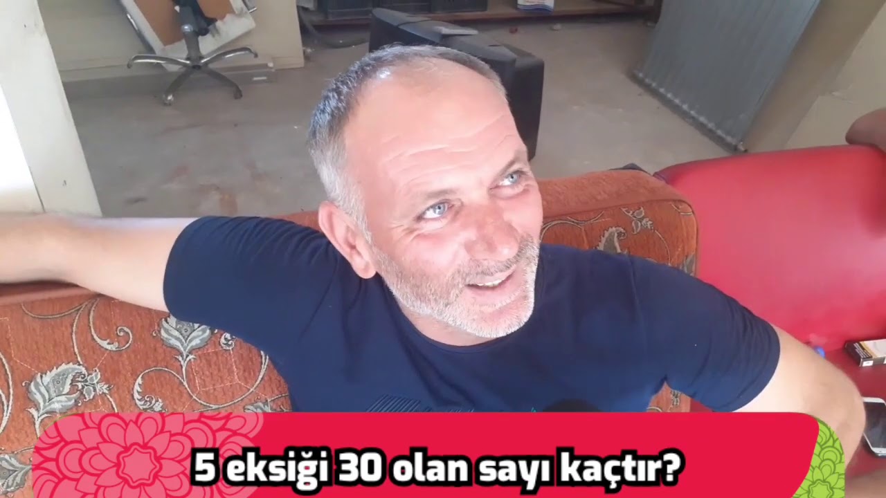Salbaşlıların matematikle imtihanı...