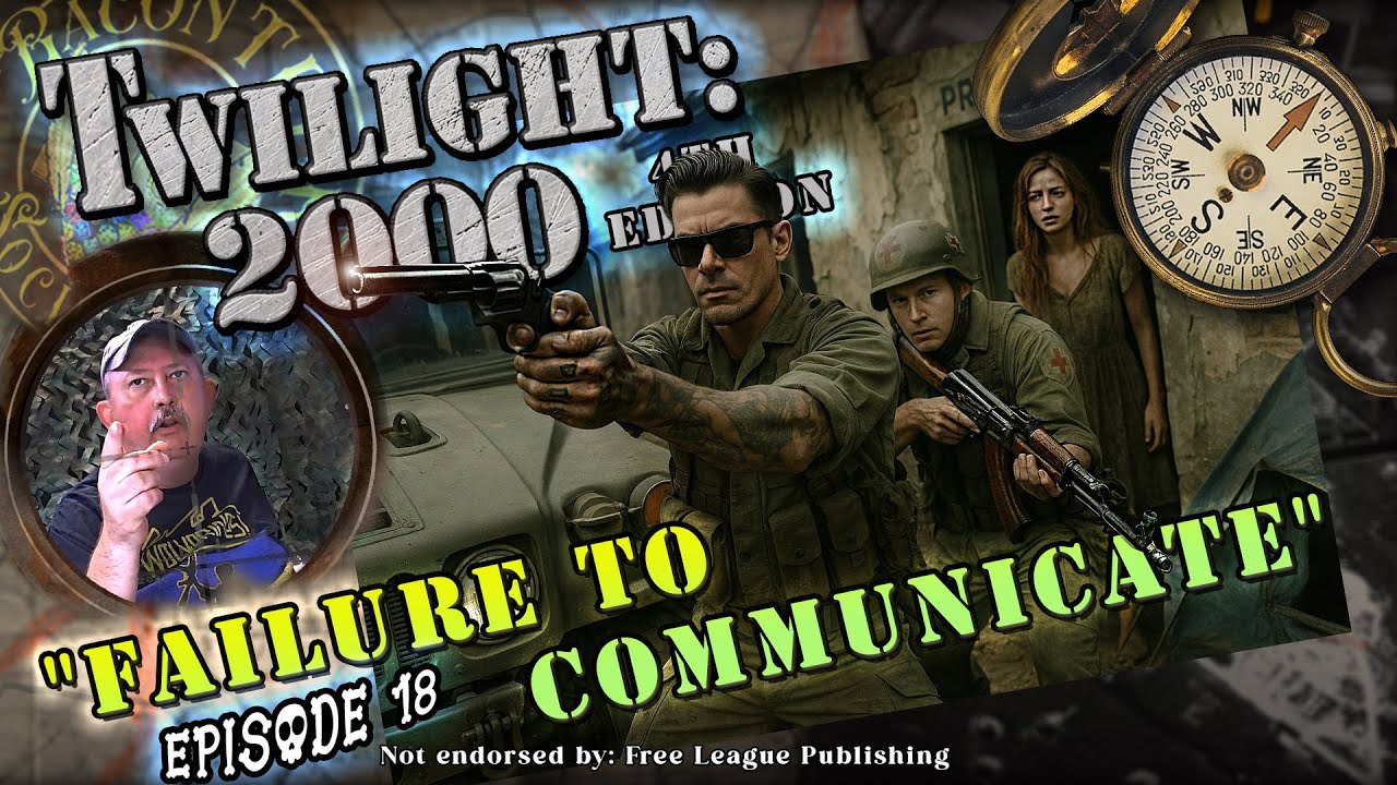 Twilight:2000 by Free League Publishing- Actual Play Military TTRPG EP 18 