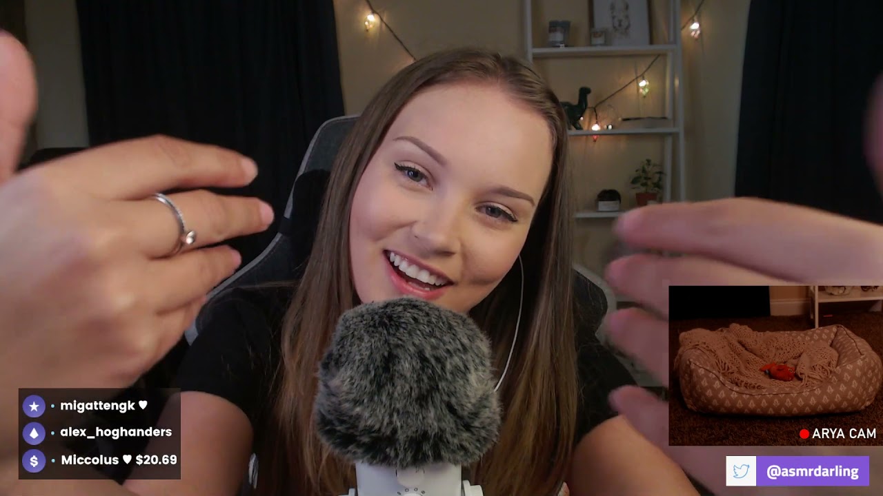 ASMR Triggers and then Minecraft - Darling Stream 09/08/2021