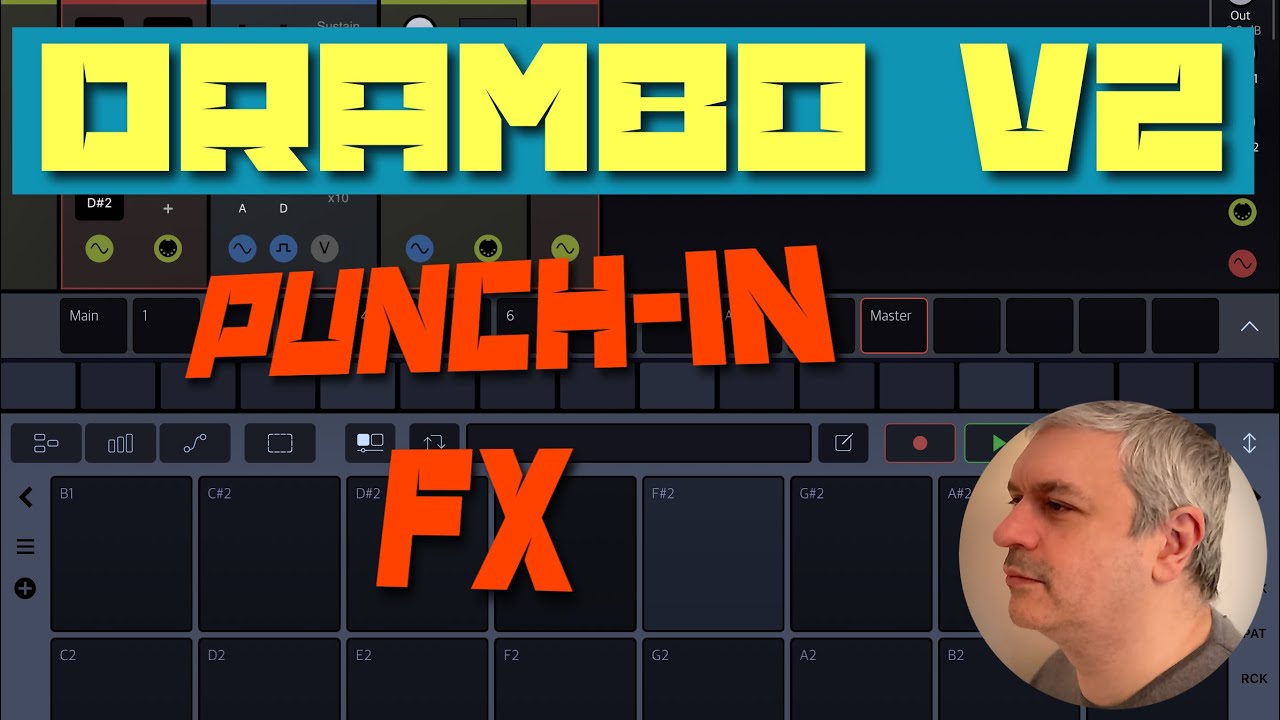 BeepStreet Drambo v2 - Demo / Tutorial 83: Native Instruments The Finger with Punch-in FX