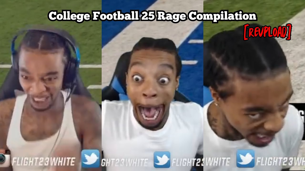 FlightReacts College Football 25 Rage Compilation | Попробуй не засмеяться (YLYL) [Перезагрузка]