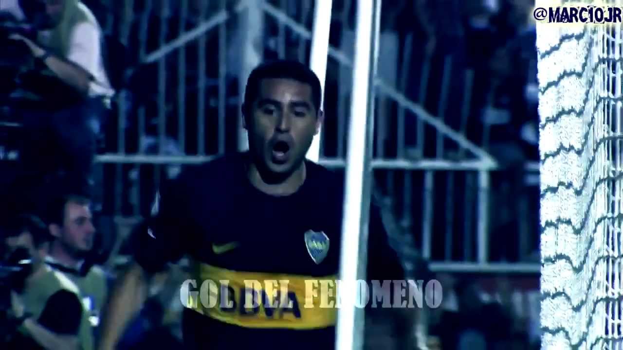 Golazo de Riquelme ante el Corinthians (Relato Daniel Mollo) -HD-