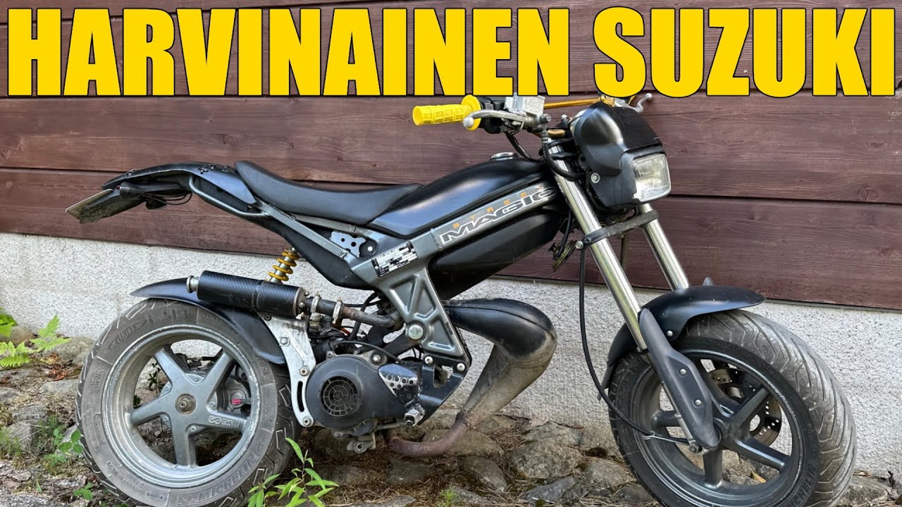 VARASTOSTA LÖYTYI HARVINAINEN SUZUKI