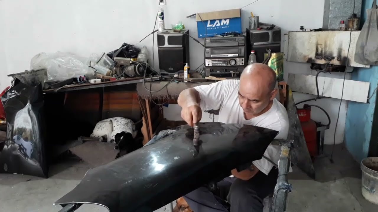 Chapistas Reparar 3 Guardabarro delanteros Chocado
