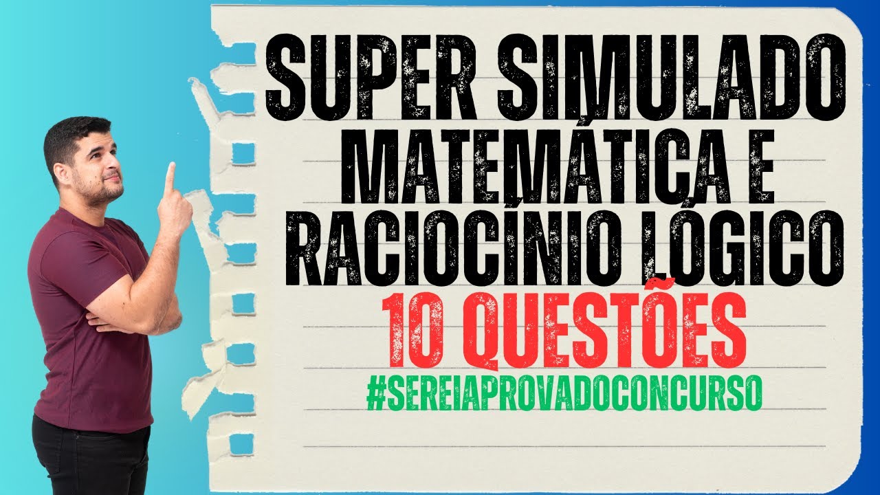 ✅ Simulado Geral 10 | Todos os Tópicos do Curso | 100 questões comentadas | E-book na Descrição 📚