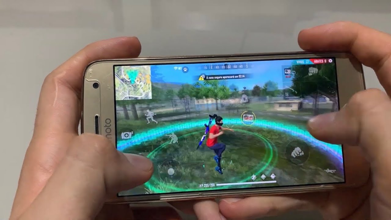 Compensa comprar o Moto G5 Plus para jogar FREE FIRE ?