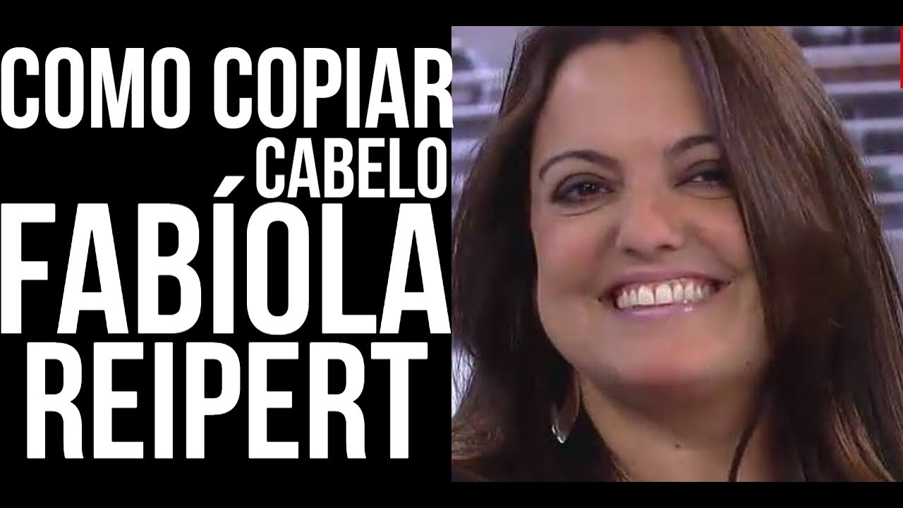 DESCUBRA A COLORA&Ccedil;&Atilde;O Usada No Cabelo De FABIOLA REIPERT