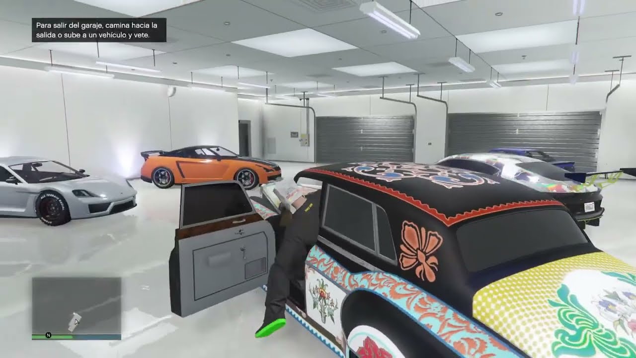 🔴Ordenando coches de los garajes en #GTAOnline #luckylookplay 🍀