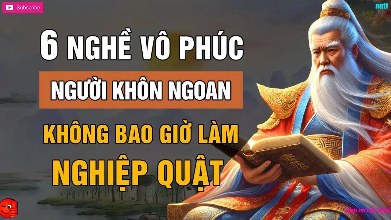 6 Nghề VÔ PHÚC, Phải Chịu QUẢ BÁO, Người KHÔN NGOAN Không Bao Giờ Làm, NGHIỆP QUẬT