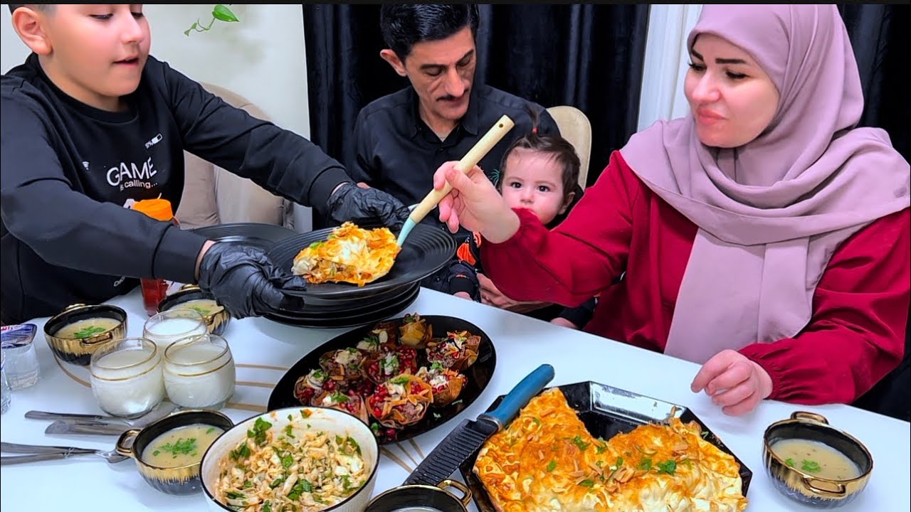 ‏اليوم ‏فطائر ‏ ‏بدون عجين ولا تخمير حضري قبل الفطور بنص ساعة عندج بالمنزل اثنين خبز صاج  ؟