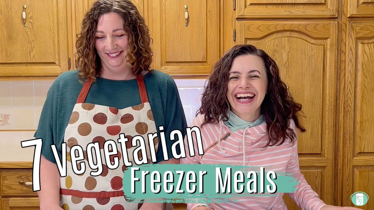 7 Vegetarian Freezer Meals | MEATLESS MONDAY Ideas