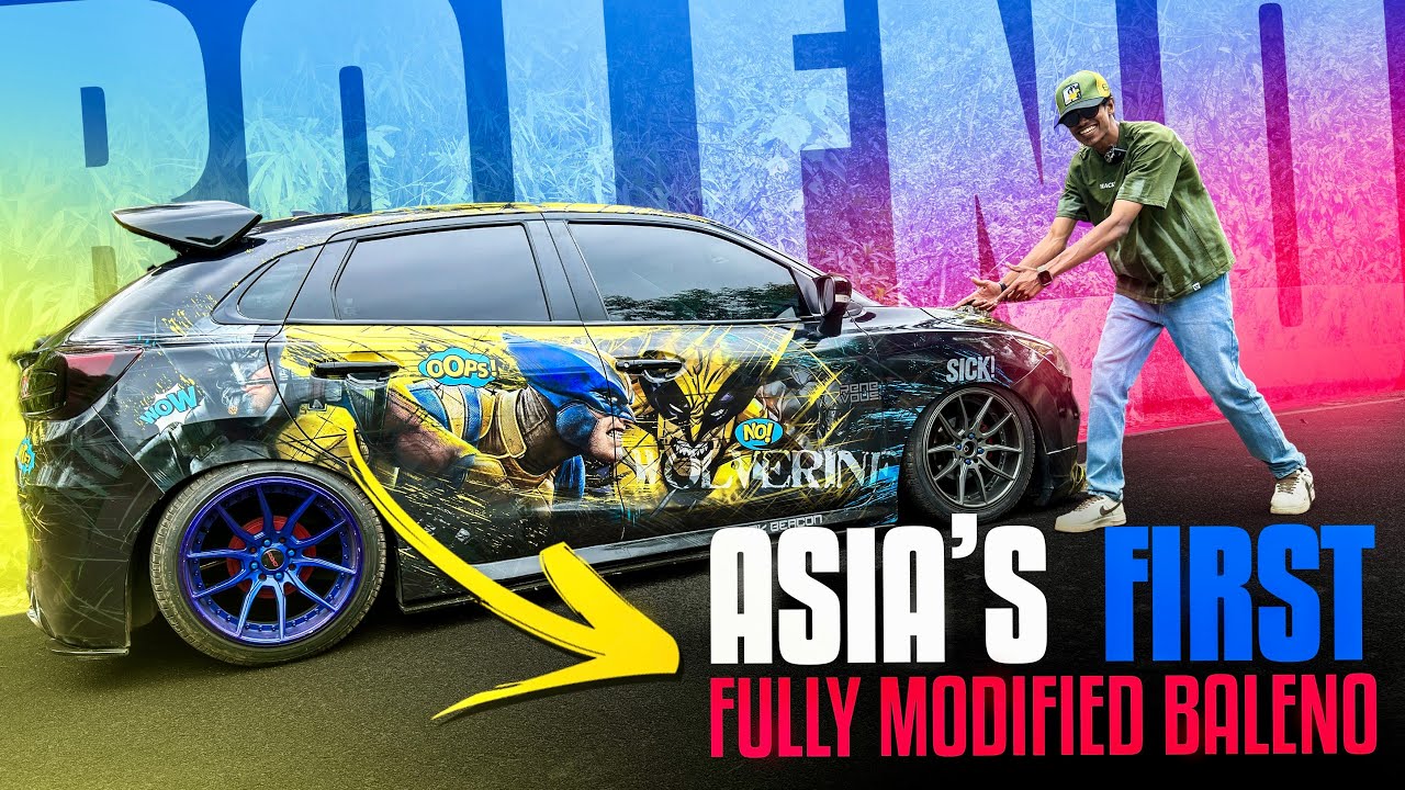 Asia&rsquo;s First Fully Modified Baleno| Dual Exhaust | Prejimon Pradeep