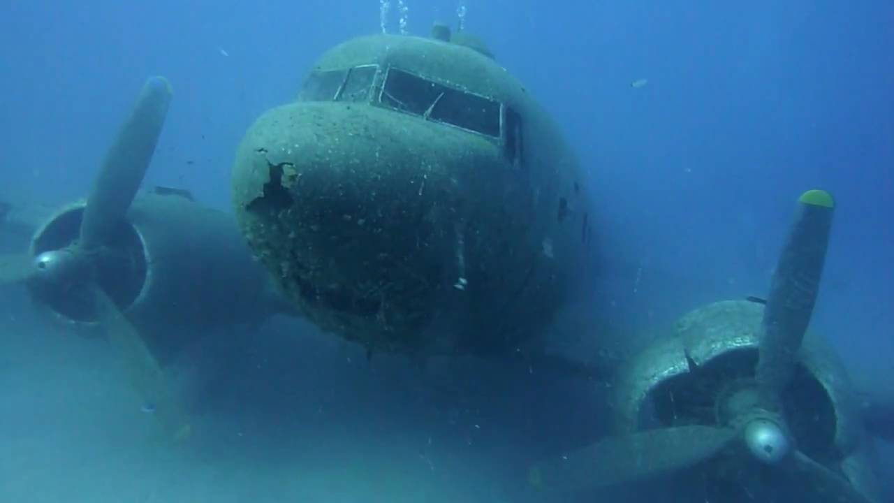 Flugzeugwrack DC 3 - Kas - Türkei