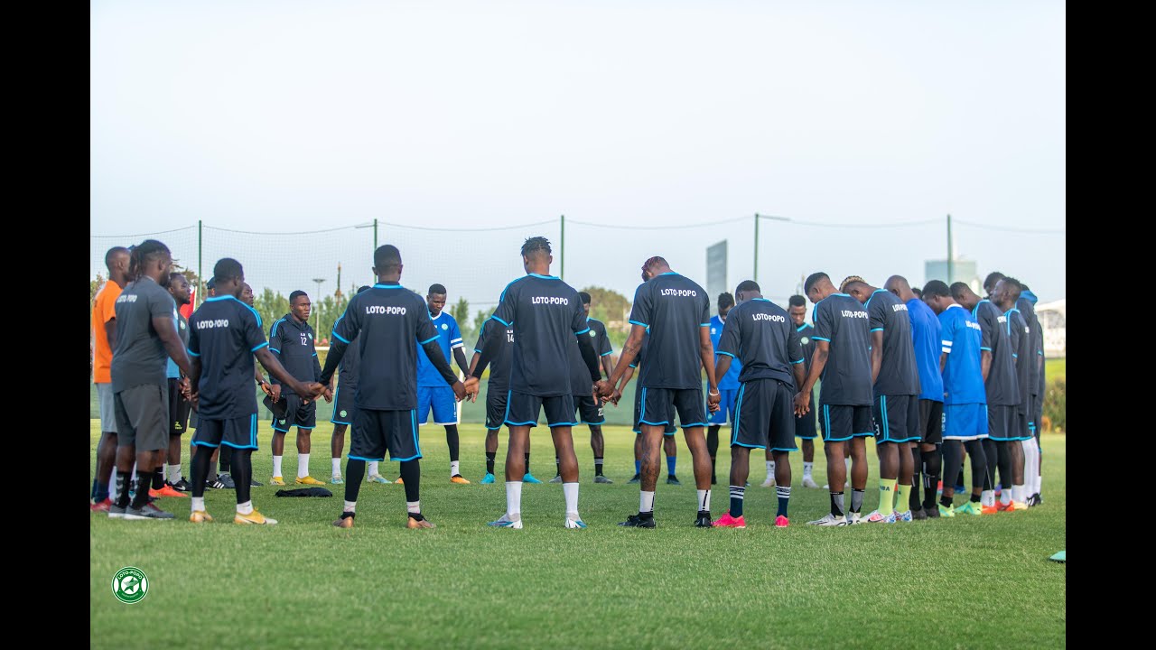 PREMIÈRE SÉANCE  D'ENTRAÎNEMENT DE LOTO-POPO A RABAT
