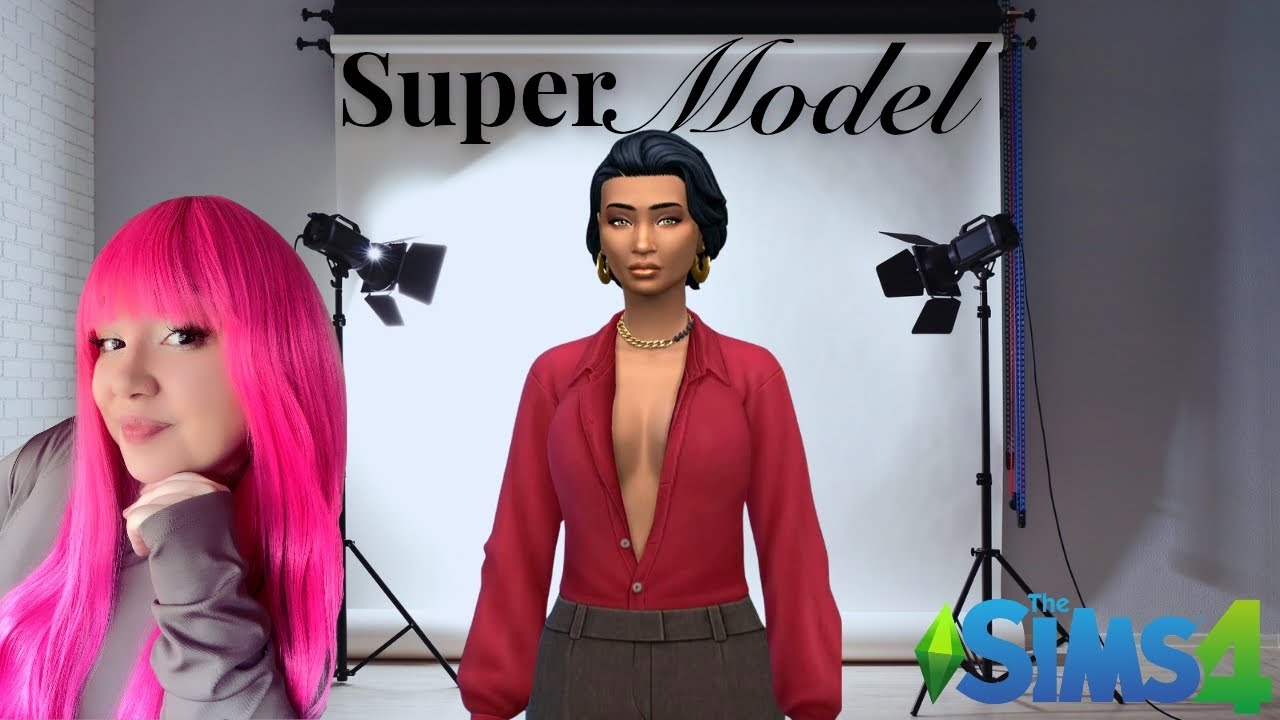 Creating a Runway Icon 💎 Ultimate Sims Model Challenge
