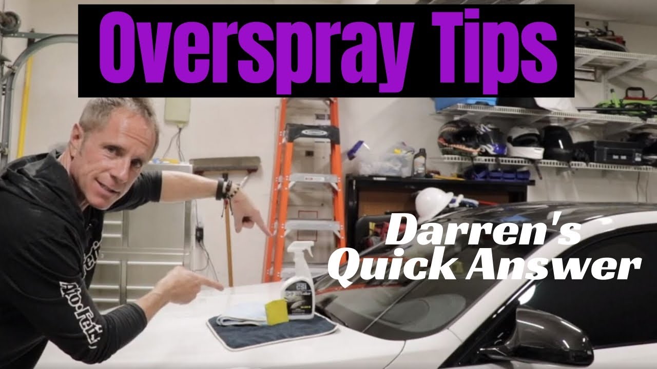 Overspray on Car: Darren's quick tips for car paint overspray removal