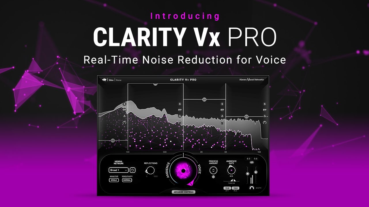 Waves Clarity Vx Pro: The New Standard in Noise Reduction for Voice