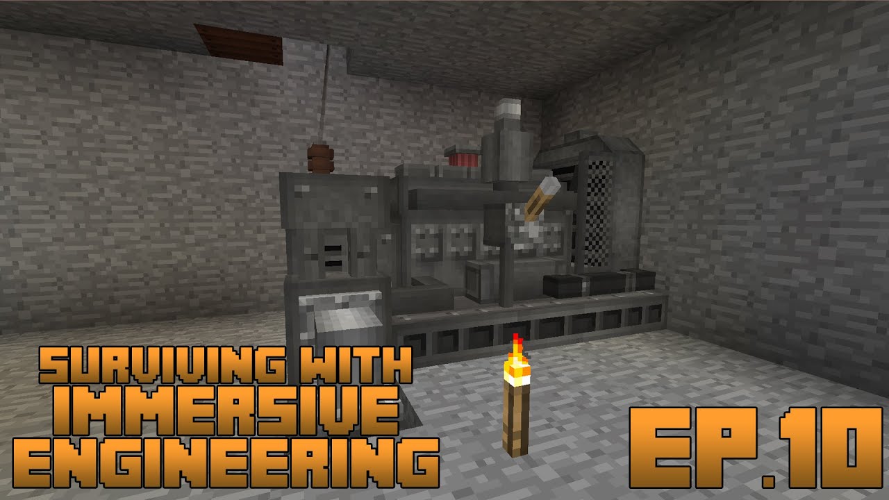 Surviving With Immersive Engineering :: Ep.10 - The Diesel Generator