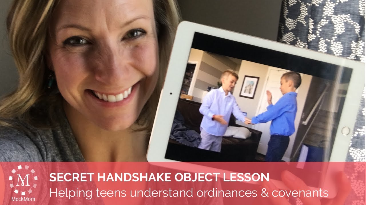 Easy Object Lesson to Teach Ordinances and Covenants