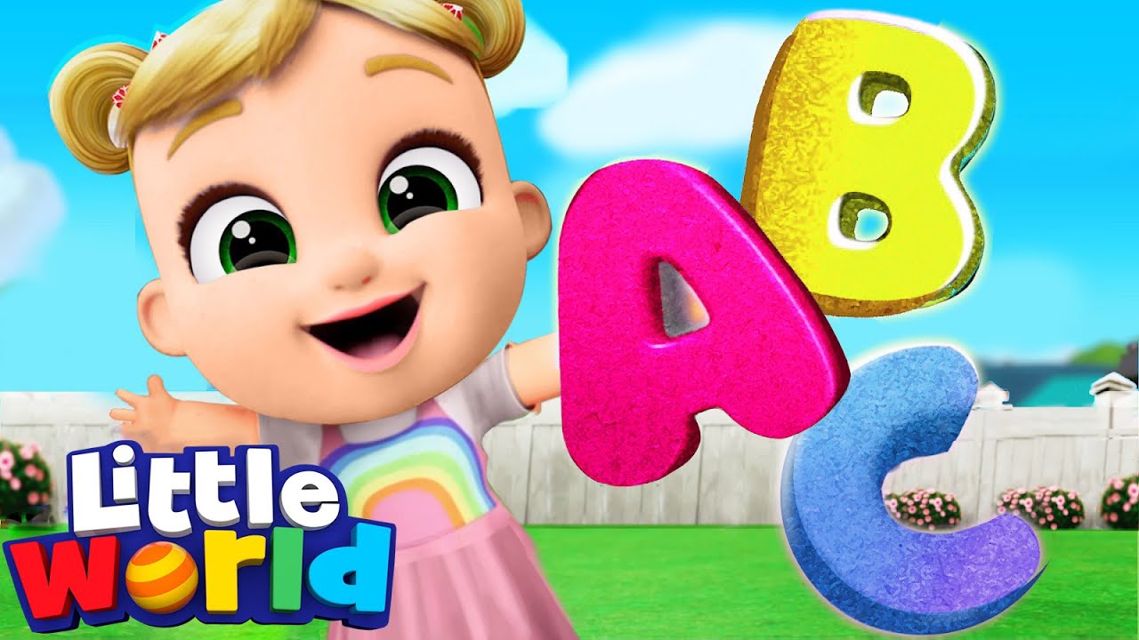 Let&rsquo;s Learn Our ABC&rsquo;s | Kids Songs & Nursery Rhymes by Little World