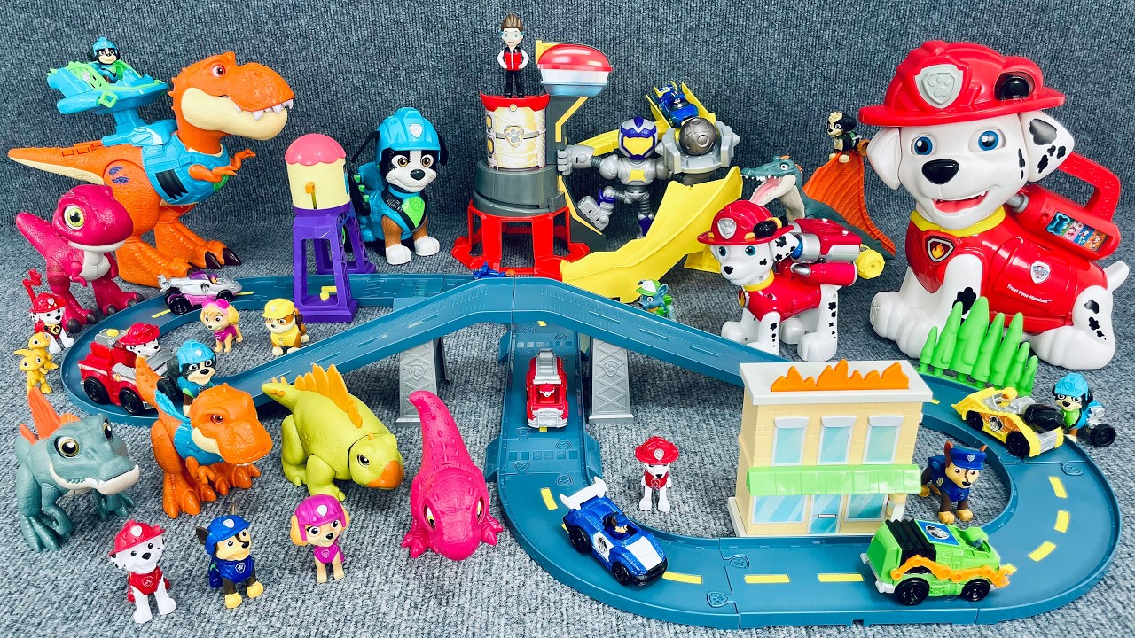 25 Minutes Satisfying with Unboxing Paw Patrol Toys Collection ASMR | Toy Review