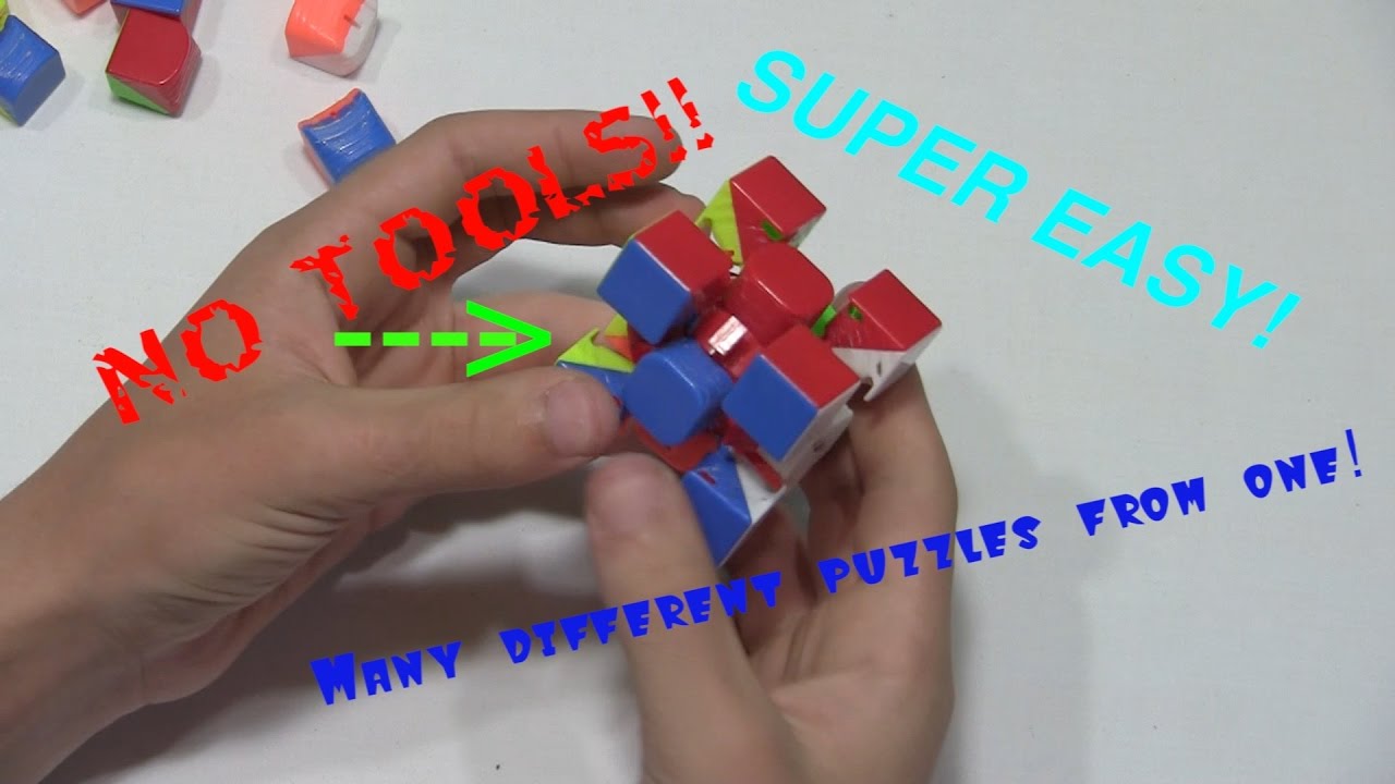 Super Easy 3x3 Mod! -- No Tools!