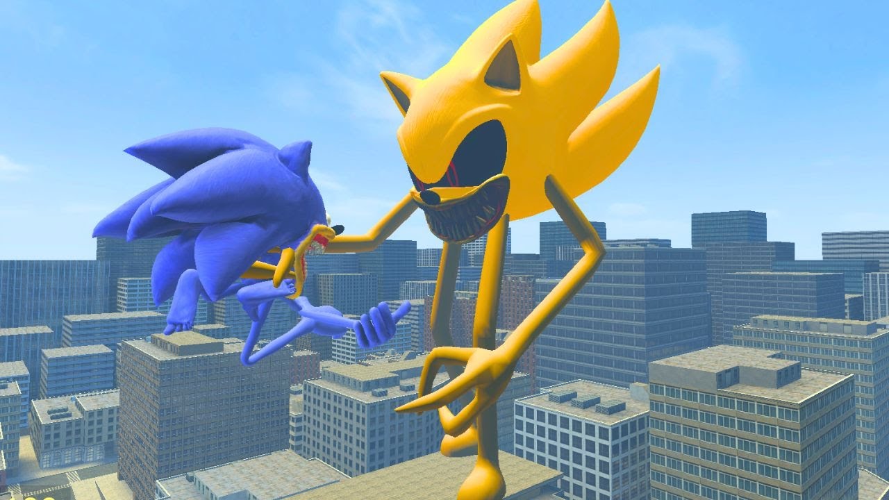 SUPER SONIC NIGHTMARE SMILEY'S VS ALL SHIN SONIC TAPES FAMILY in Mod