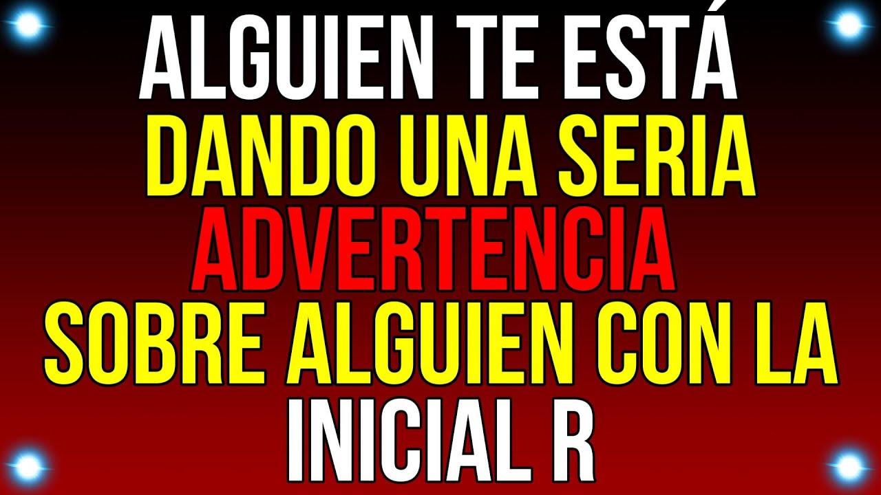 Alguien TE ESTÁ DANDO una ADVERTENCIA URGENTE sobre ALGUIEN...| Mensaje de Dios hoy | #godmessage