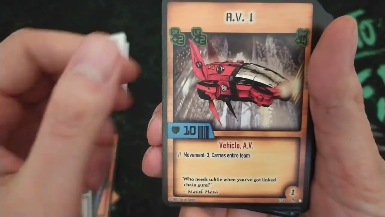 CYBERPUNK CCG Starter unboxing