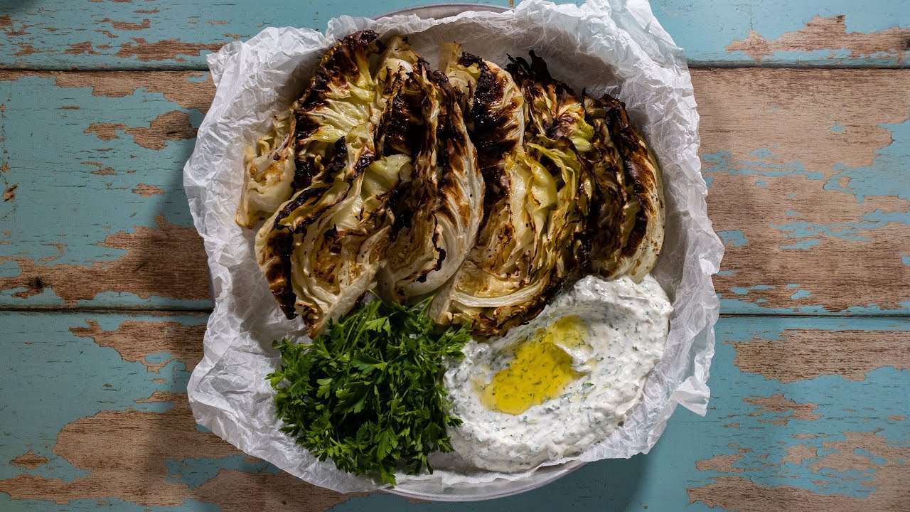 כרוב צלוי בתנור - הכרוב הכי טעים שיש