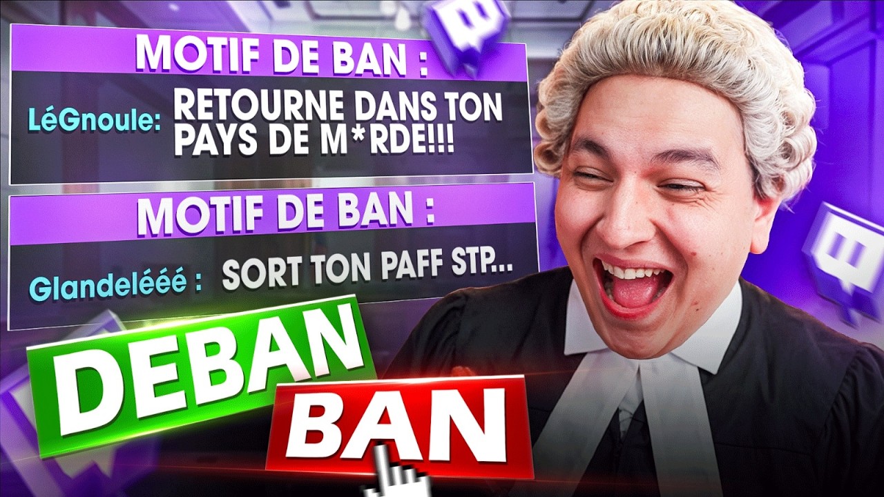 JE RÉAGIS AUX PIRES DEMANDES DE DÉBAN 👨‍⚖️ (Tribunal des Bannis)