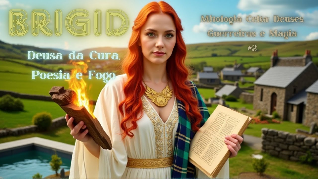 Brigid – Deusa da Cura, Poesia e Fogo | #2 Mitologia Celta