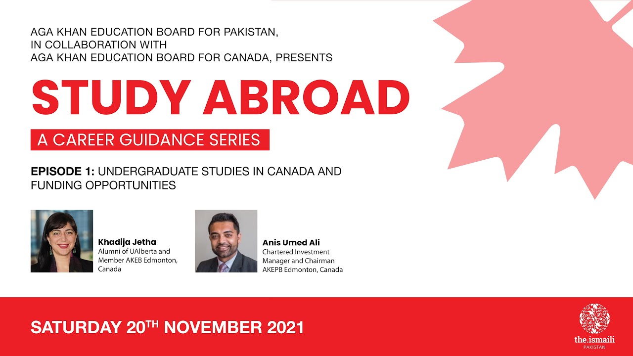Episode 1 | Study in Canada - AKEBP Career Guidance Series