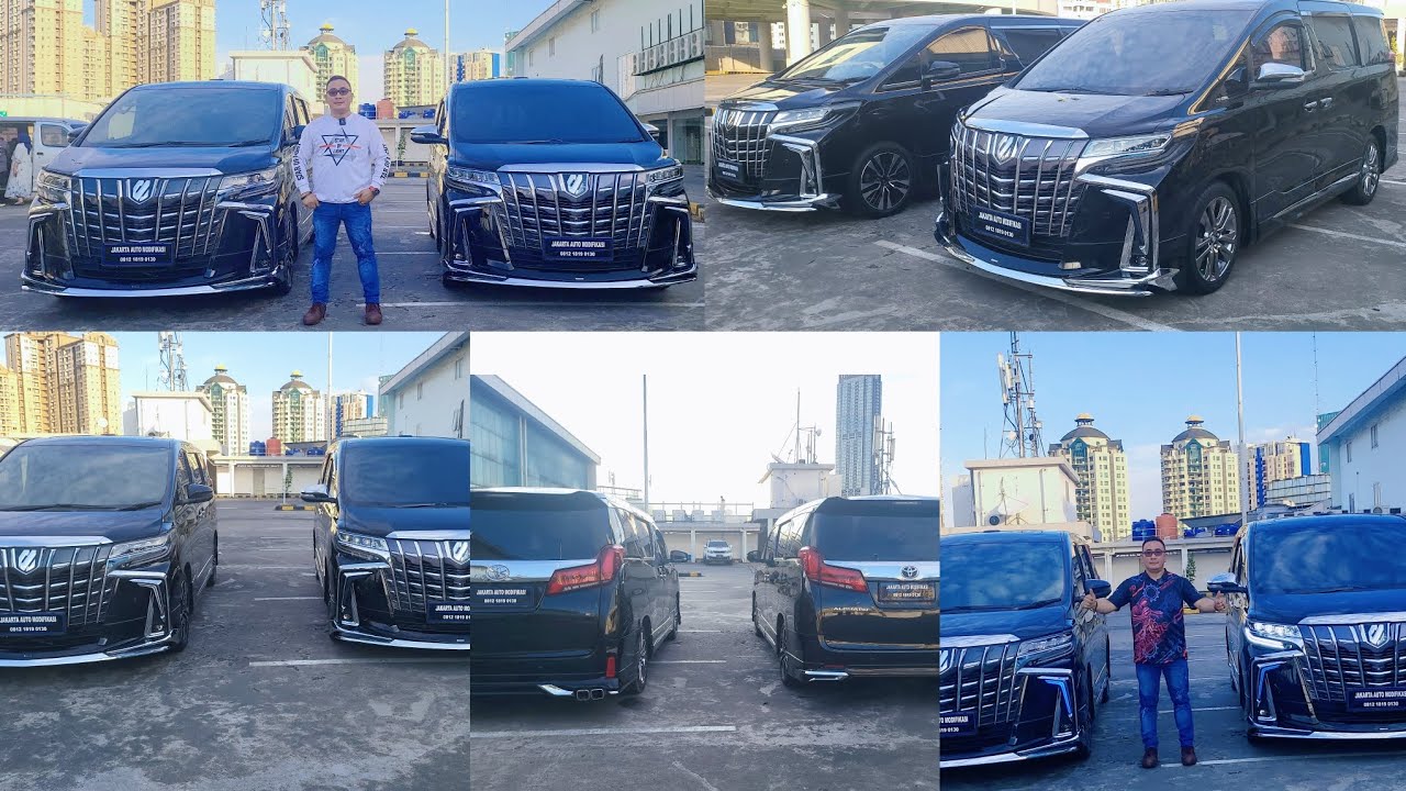 Alphard 2010 Atpm Upgrade Alphard Modelista 2023 FullSpec Eksterior Interior Panel