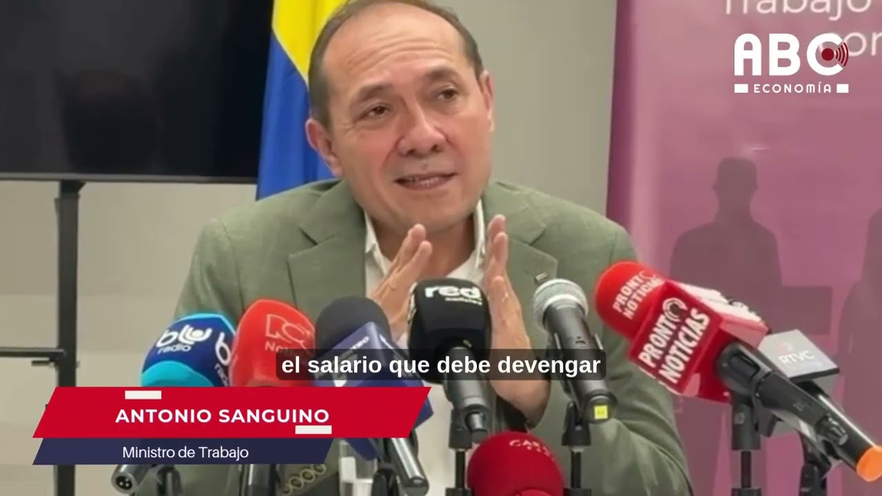 Gobierno anuncia cronograma para concertación del salario mínimo 2026
