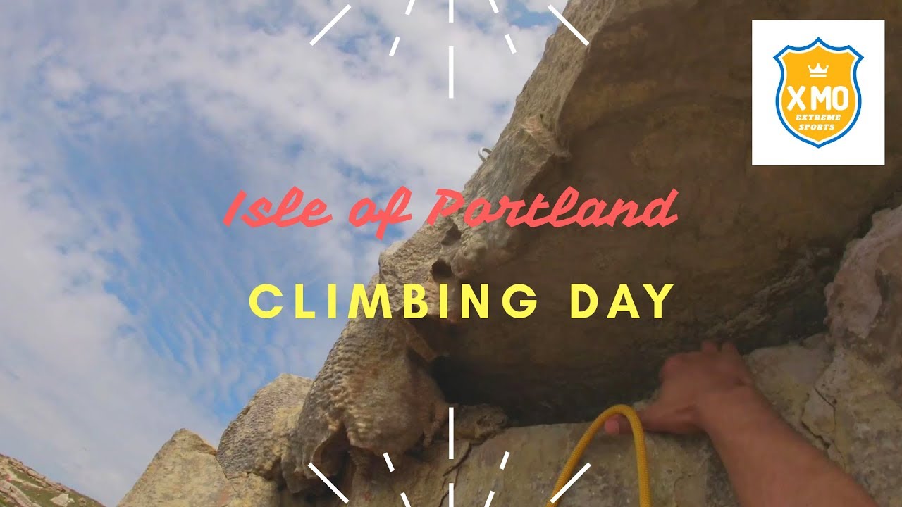 Isle of Portland. Rock climbing. Blacknor South