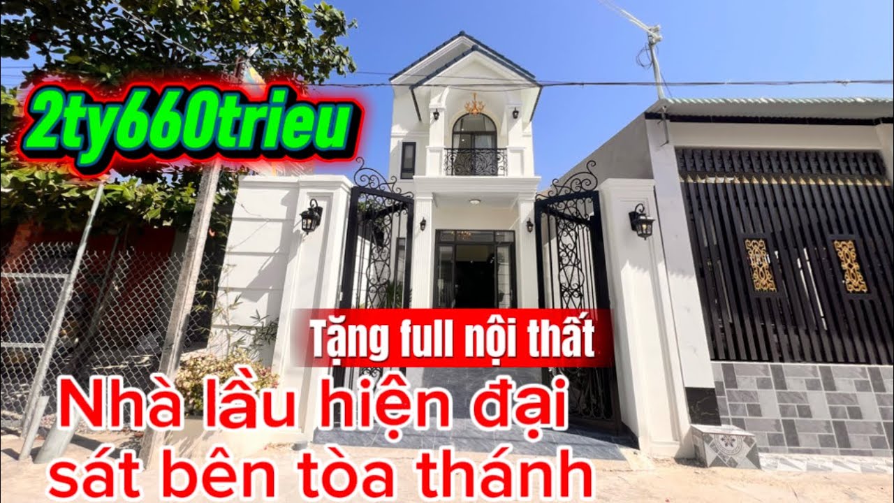NHÀ MỚI FULL NỘI THẤT – TÂN NINH, TP. TÂY NINH – 2 TỶ 660 tiện ích xung quanh