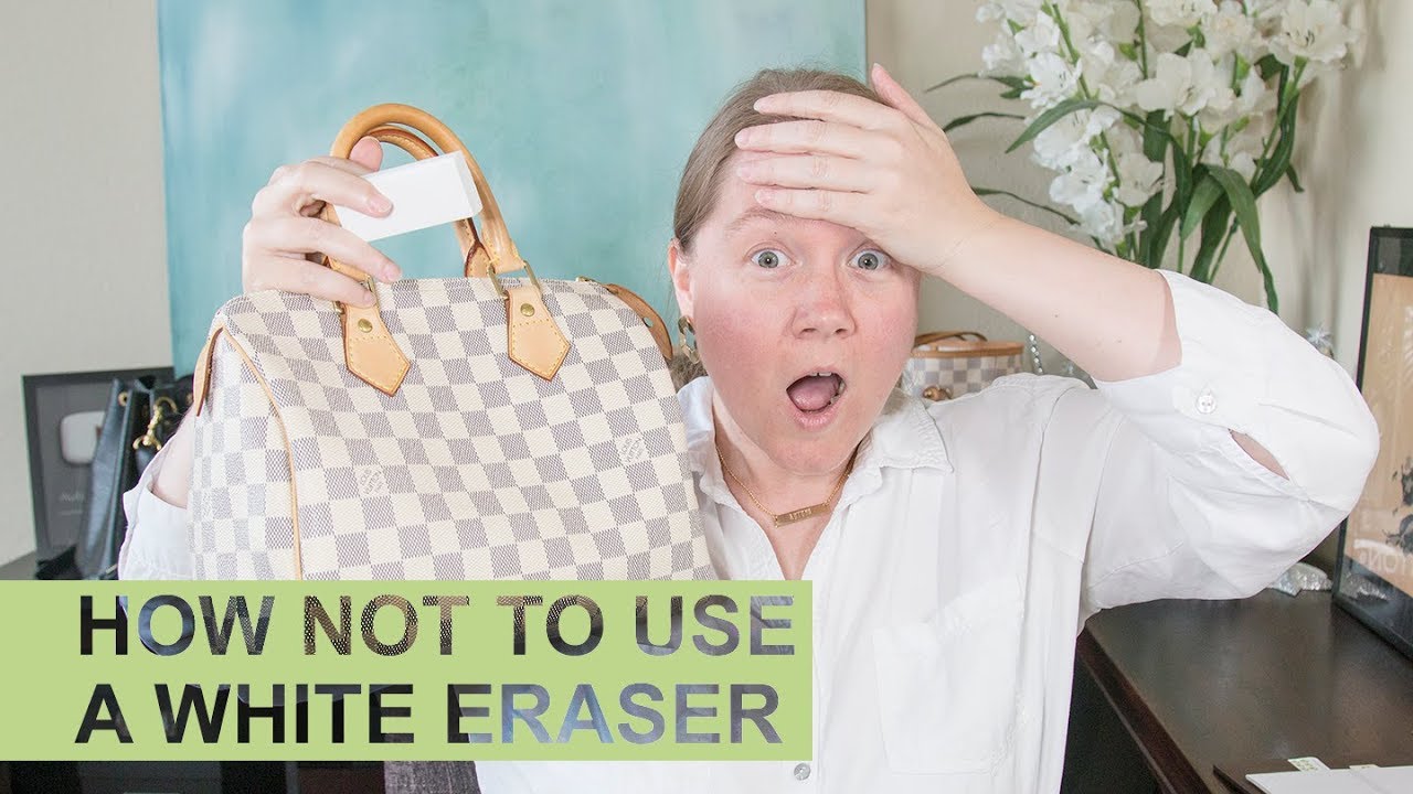 Louis Vuitton Vachetta Cleaning FAIL: I DAMAGED My Bag || Autumn Beckman