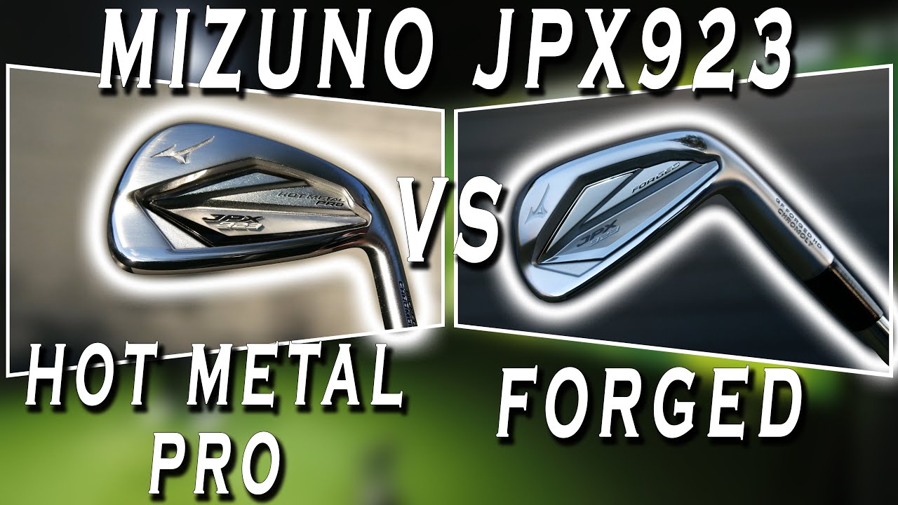 Mizuno JPX923 Forged против JPX923 Hot Metal Pro