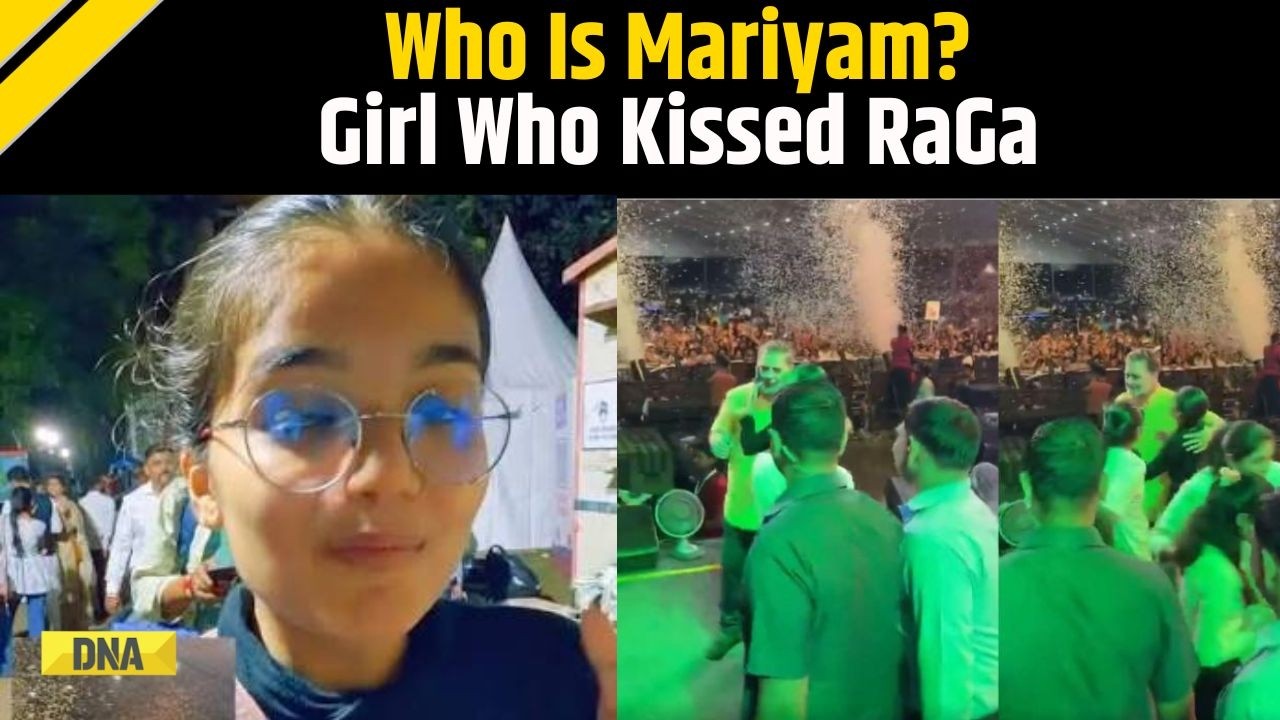Rahul Gandhi: Who Is Mariyam, The Student Who Kissed Rahul Gandhi At Pune Event