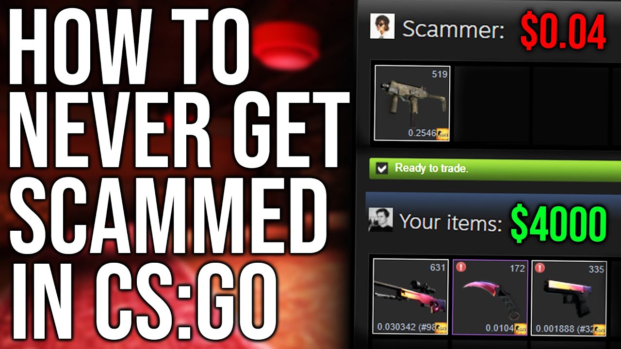 HOW TO NEVER GET SCAMMED IN CS:GO (API Scams & Hacks)