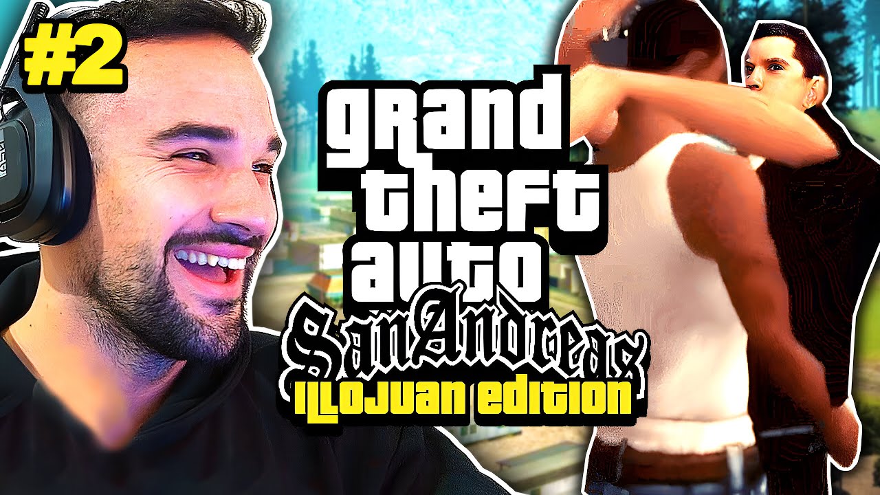 MEJORES MOMENTOS de ILLOJUAN en Grand Theft Auto: San Andreas | #2 | 🍃