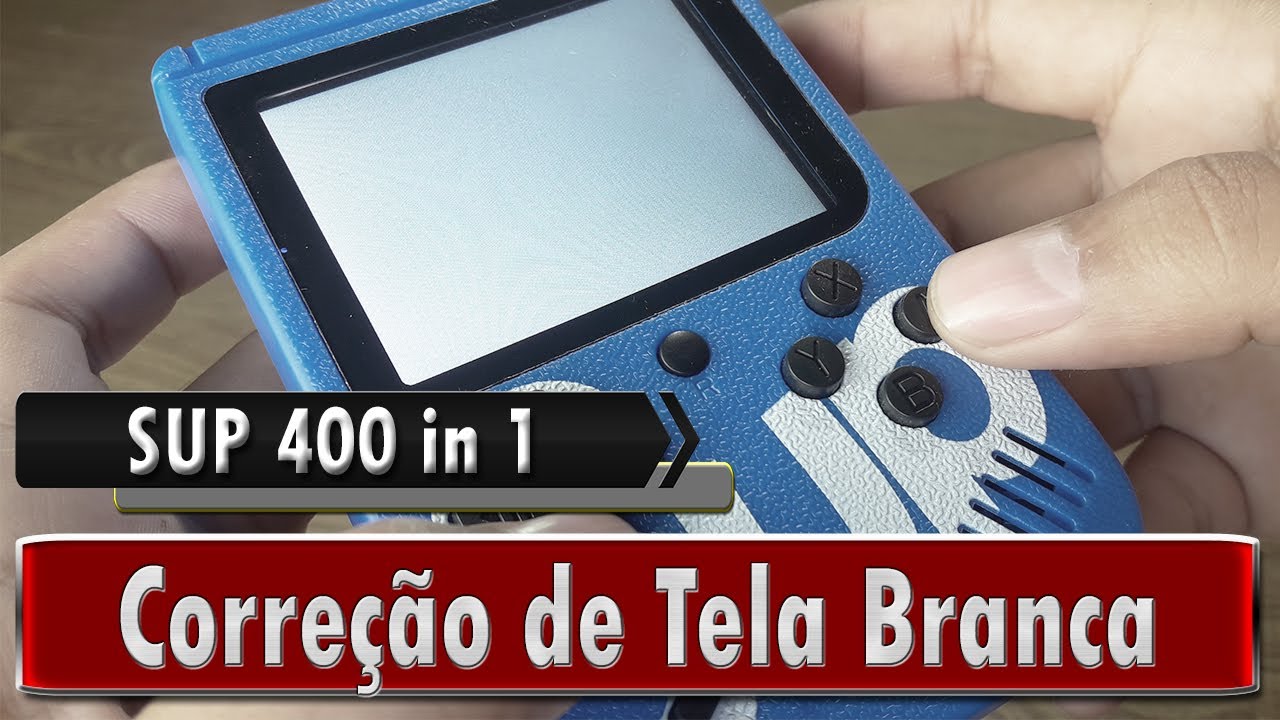 🔸 Correção de Tela Branca ⁞ SUP 400 in 1 ( PT - BR ) + Legendas/CC